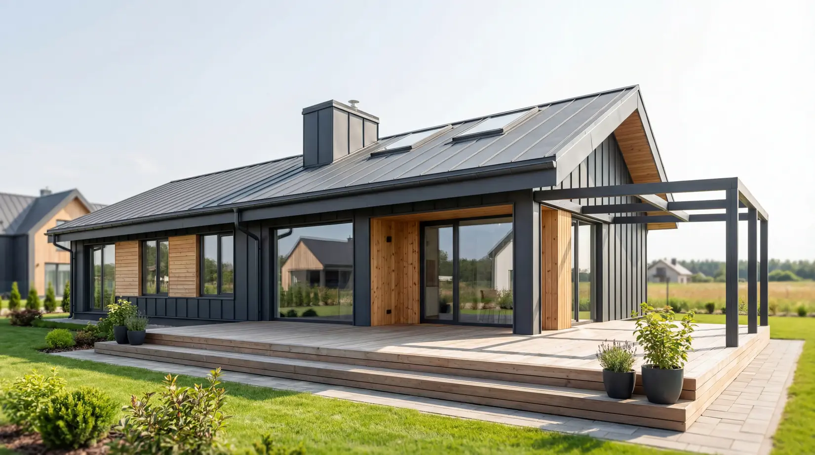 Одноэтажные дома — фото 4